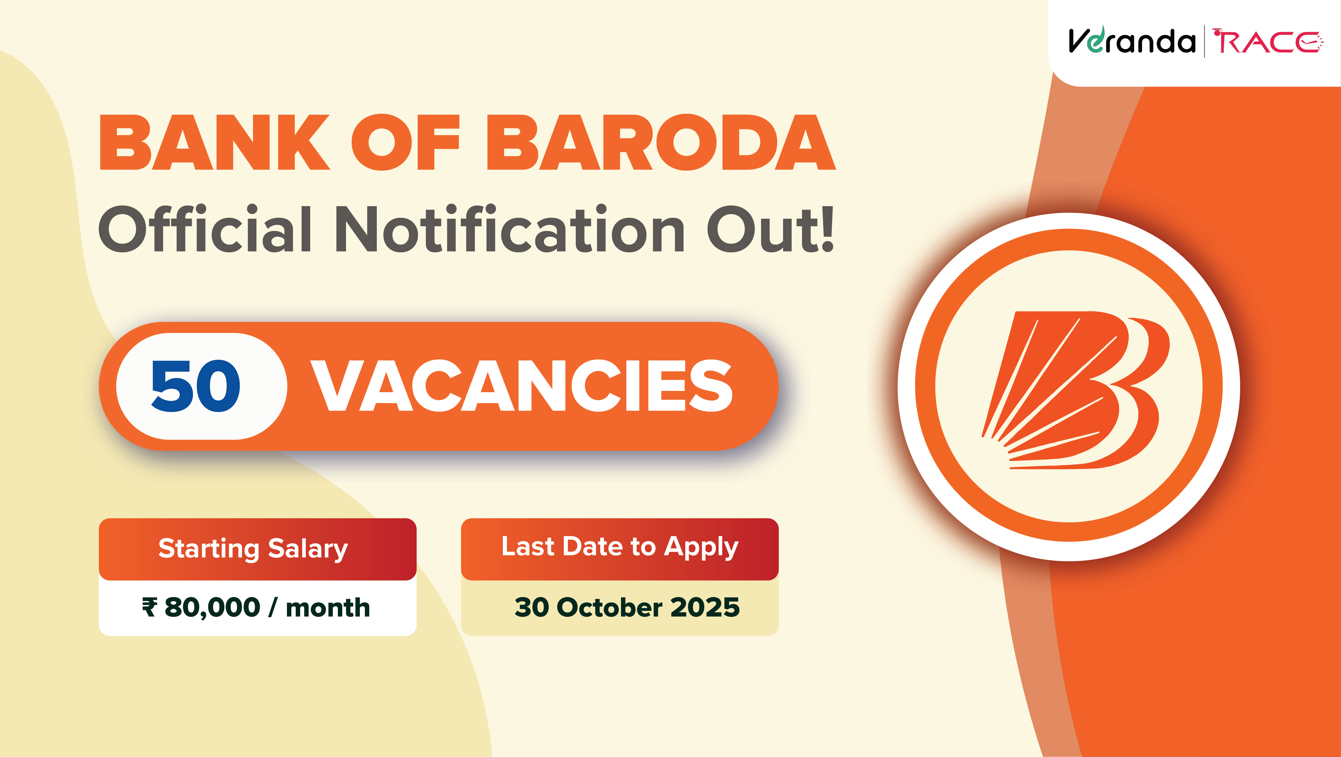 Bank of Baroda (BOB) C&IC Recruitment 2025 Notification Out for 50 Vacancies, Apply Online Now